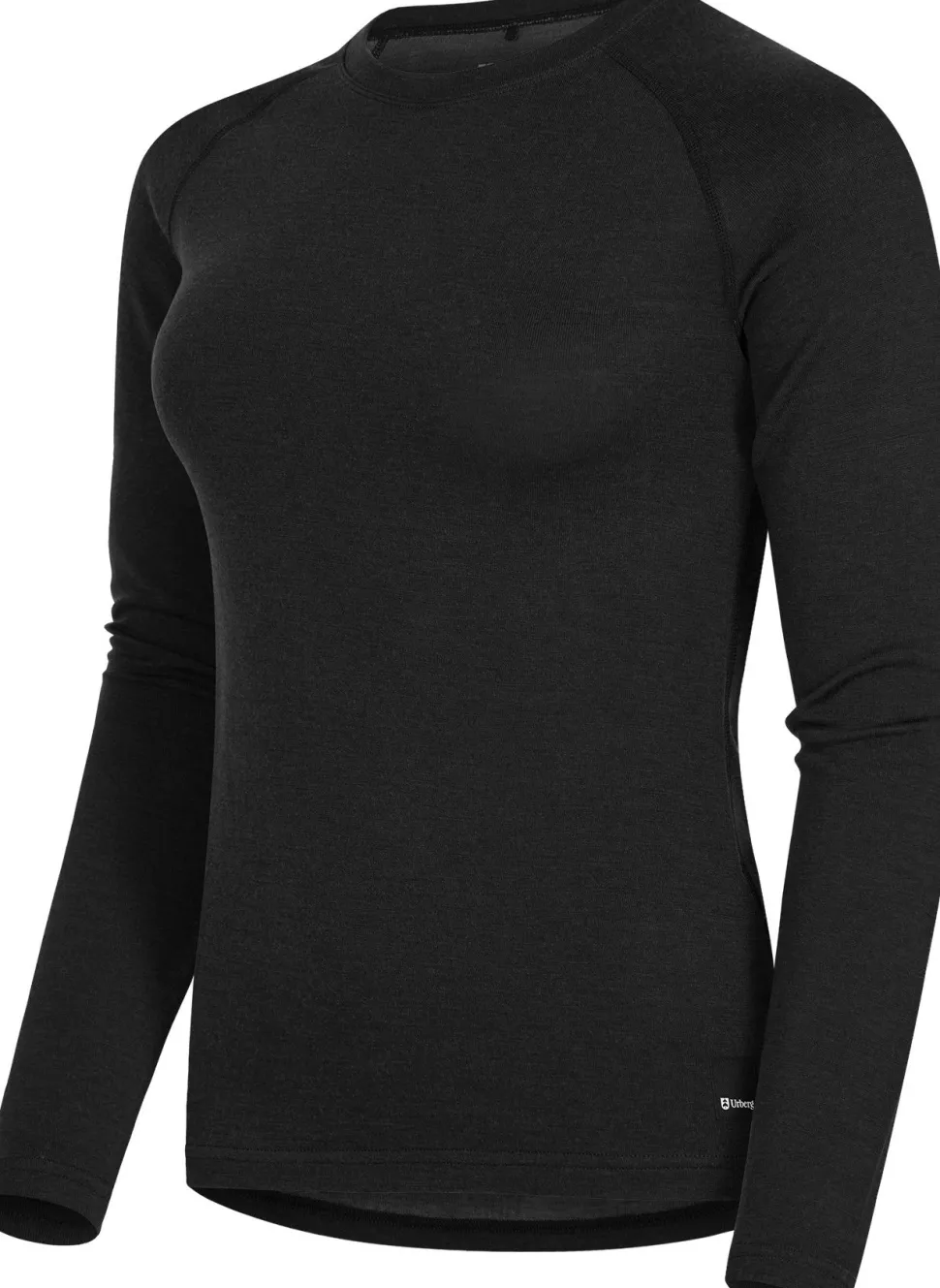 Urberg Women's Selje Merino-Bamboo Top Black Beauty