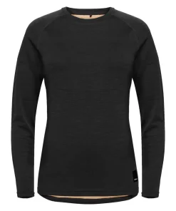 Urberg Women's Selje Merino-Bamboo Top Phantom/Peach Fuzz