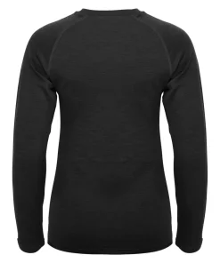 Urberg Women's Selje Merino-Bamboo Top Phantom/Peach Fuzz