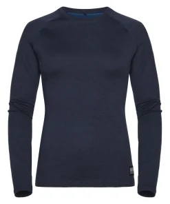 Urberg Women's Selje Merino-Bamboo Top Dark Navy