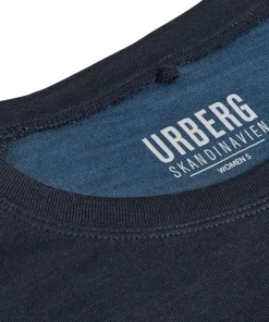 Urberg Women's Selje Merino-Bamboo Top Dark Navy