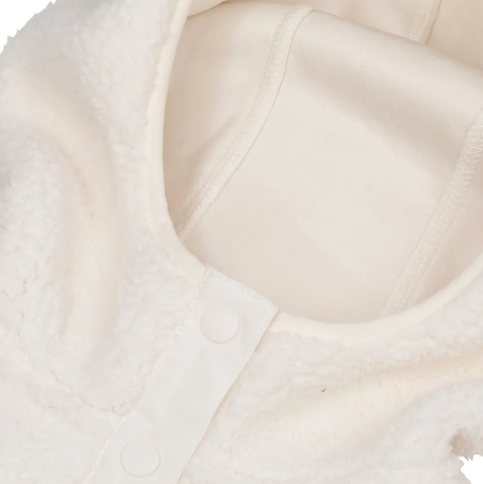 Urberg Women's Soft Pile Fleece Hoodie Cloud Dancer
