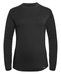 Urberg Women's Solid Tree Base Layer Top Black Beauty