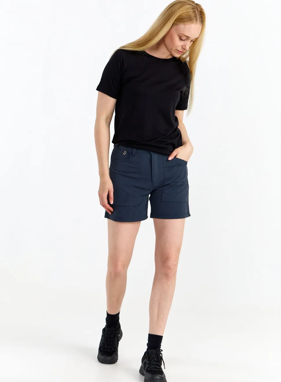 Urberg Women's Stretch Light Shorts Blue Nights