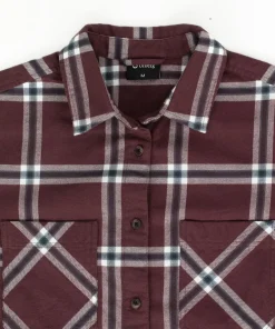 Urberg Women's Two Pocket Flanell Shirt Huckleberry/blue Nights