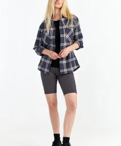 Urberg Women's Two Pocket Flanell Shirt Huckleberry/blue Nights