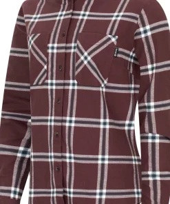 Urberg Women's Two Pocket Flanell Shirt Huckleberry/blue Nights