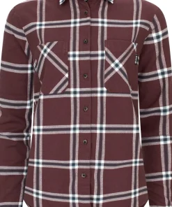 Urberg Women's Two Pocket Flanell Shirt Huckleberry/blue Nights