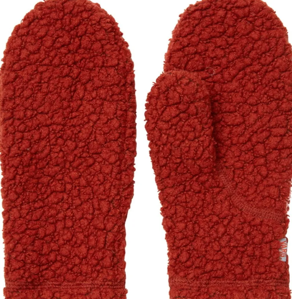 Varg Unisex Vargön Wool Mittens Rust Orange
