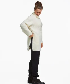 Varg Women's Duved Fat Wool Anorak Off White