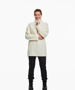 Varg Women's Duved Fat Wool Anorak Off White