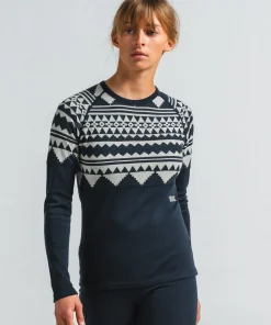 Varg Women's Mattmar Baselayer Top Ink Blue