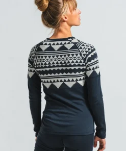 Varg Women's Mattmar Baselayer Top Ink Blue