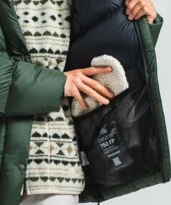 Varg Women's Tvärå Down Jacket Ivy Green