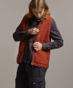 Varg Women's Vargön Wool Vest Retro Orange