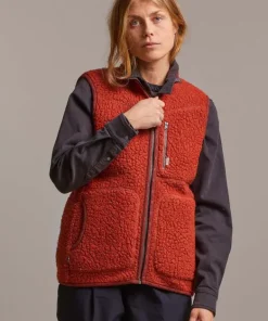 Varg Women's Vargön Wool Vest Retro Orange