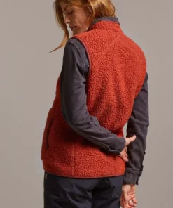 Varg Women's Vargön Wool Vest Retro Orange