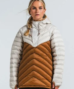 Varg Women's Övik Down Anorak Gold And Snow