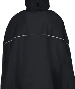 VAUDE Unisex Valdipino Rain Poncho Black