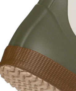 Viking Footwear Seilas Heritage Low Rubber Boot Olive/brown