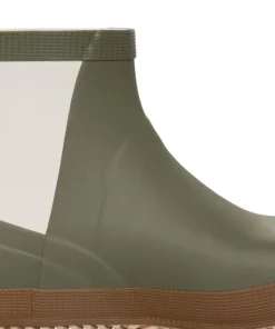 Viking Footwear Seilas Heritage Low Rubber Boot Olive/brown