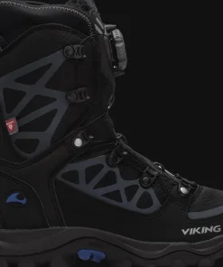 Viking Footwear Unisex Constrictor III High Waterproof Boa Black/Silver