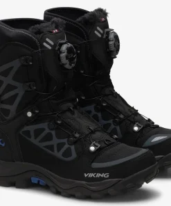 Viking Footwear Unisex Constrictor III High Waterproof Boa Black/Silver