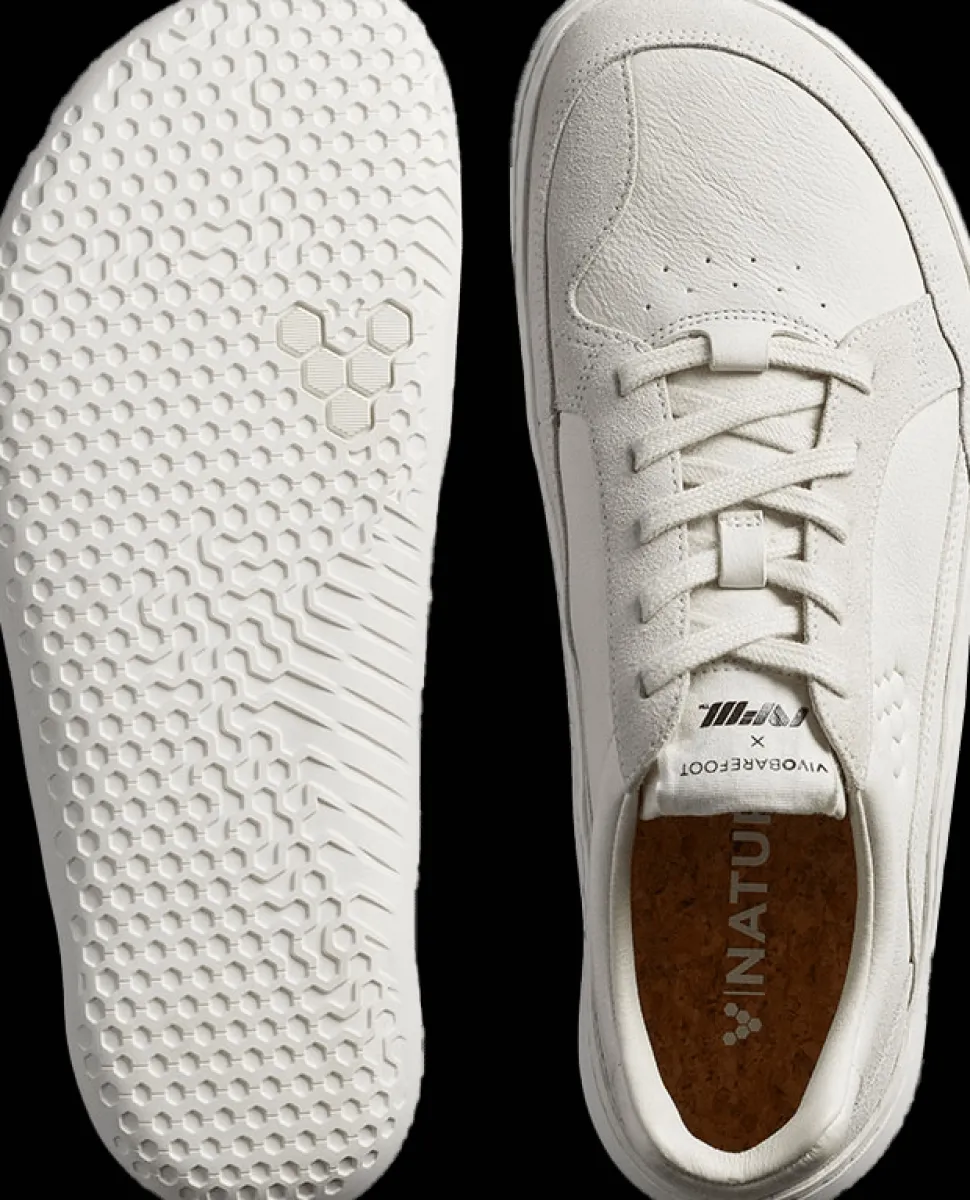 Vivobarefoot Women's Gobi II Sneaker Premium Leather Limestone
