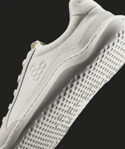 Vivobarefoot Women's Gobi II Sneaker Premium Leather Limestone