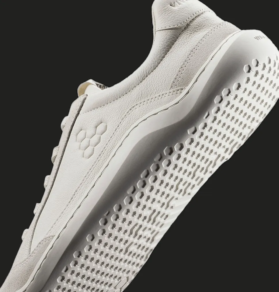 Vivobarefoot Women's Gobi II Sneaker Premium Leather Limestone