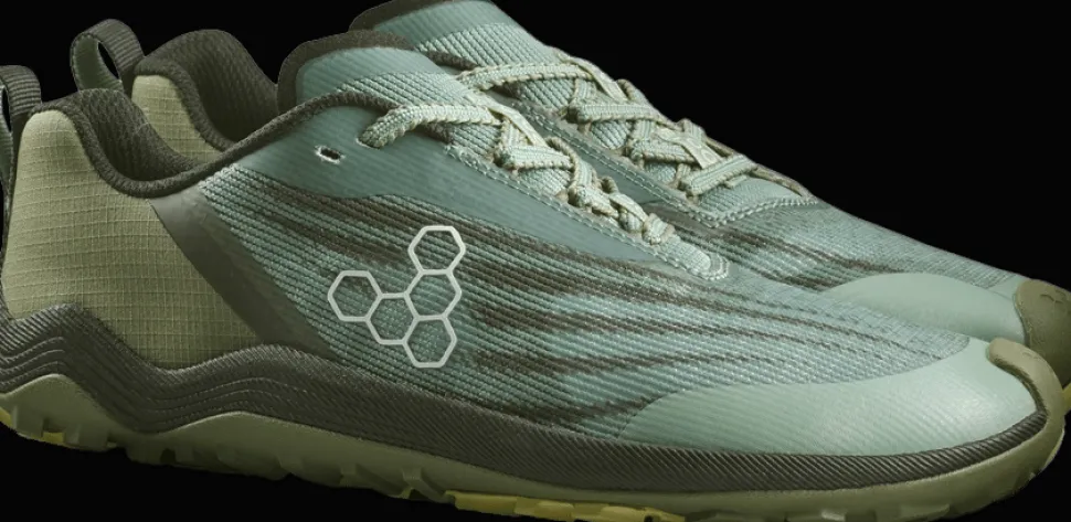Vivobarefoot Women's Primus Trail Flow Glacial Green