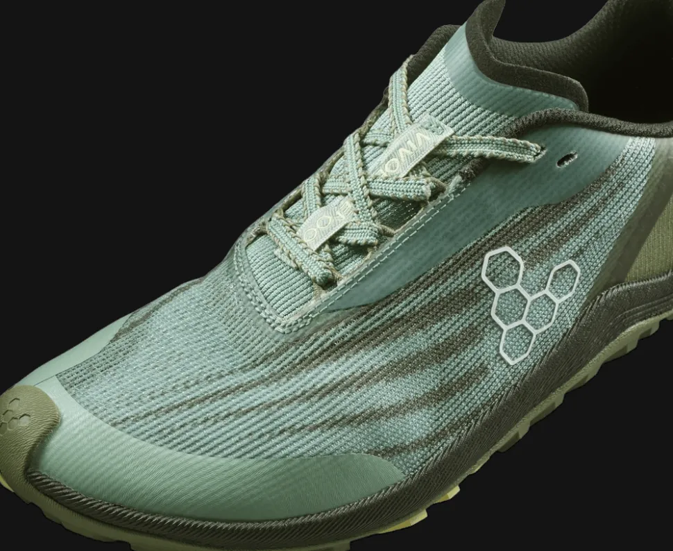 Vivobarefoot Women's Primus Trail Flow Glacial Green