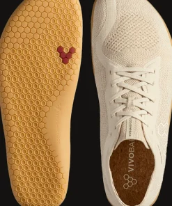 Vivobarefoot Women's Primus Lite Knit Natural Coconut