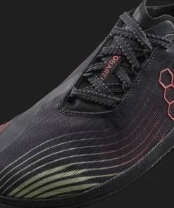 Vivobarefoot Women's Primus Flow Obsidian/Cherry Tomato