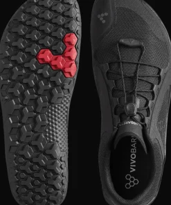 Vivobarefoot Women's Primus Trail FG 3.5 Obsidian