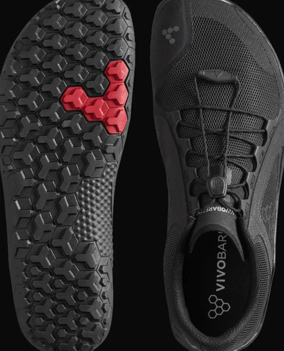 Vivobarefoot Women's Primus Trail FG 3.5 Obsidian