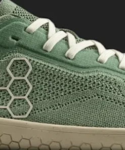 Vivobarefoot Women's Primus Lite Knit Natural Dusty Green