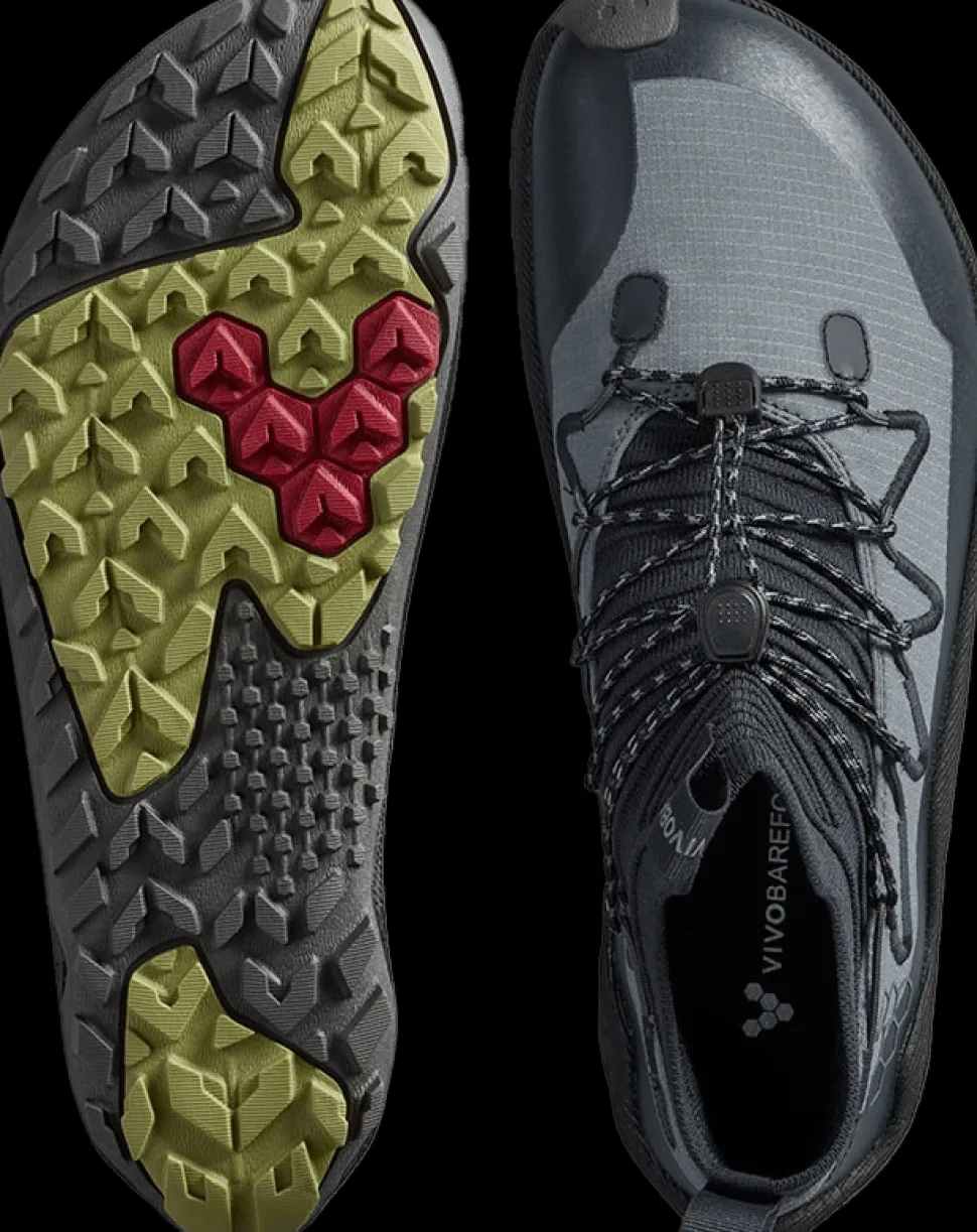 Vivobarefoot Women's Primus Trail Flow Mid Dark Shadow
