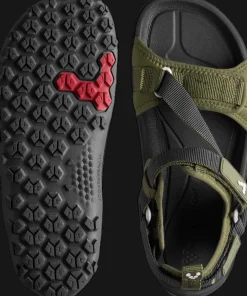 Vivobarefoot Women's Tracker Ora Sandal Dark Olive