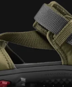 Vivobarefoot Women's Tracker Ora Sandal Dark Olive