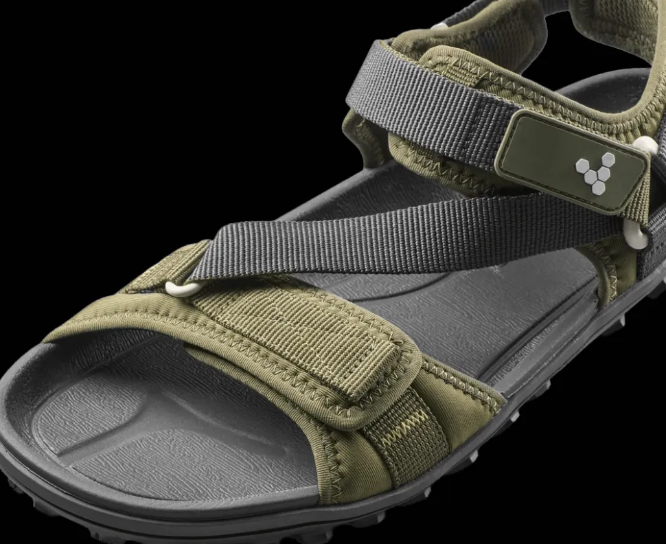 Vivobarefoot Women's Tracker Ora Sandal Dark Olive