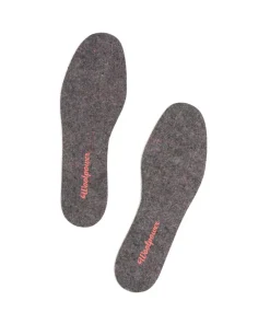 Woolpower Kids' Felt Insoles Recycled Grey