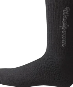 Woolpower Socks Logo 400 Black