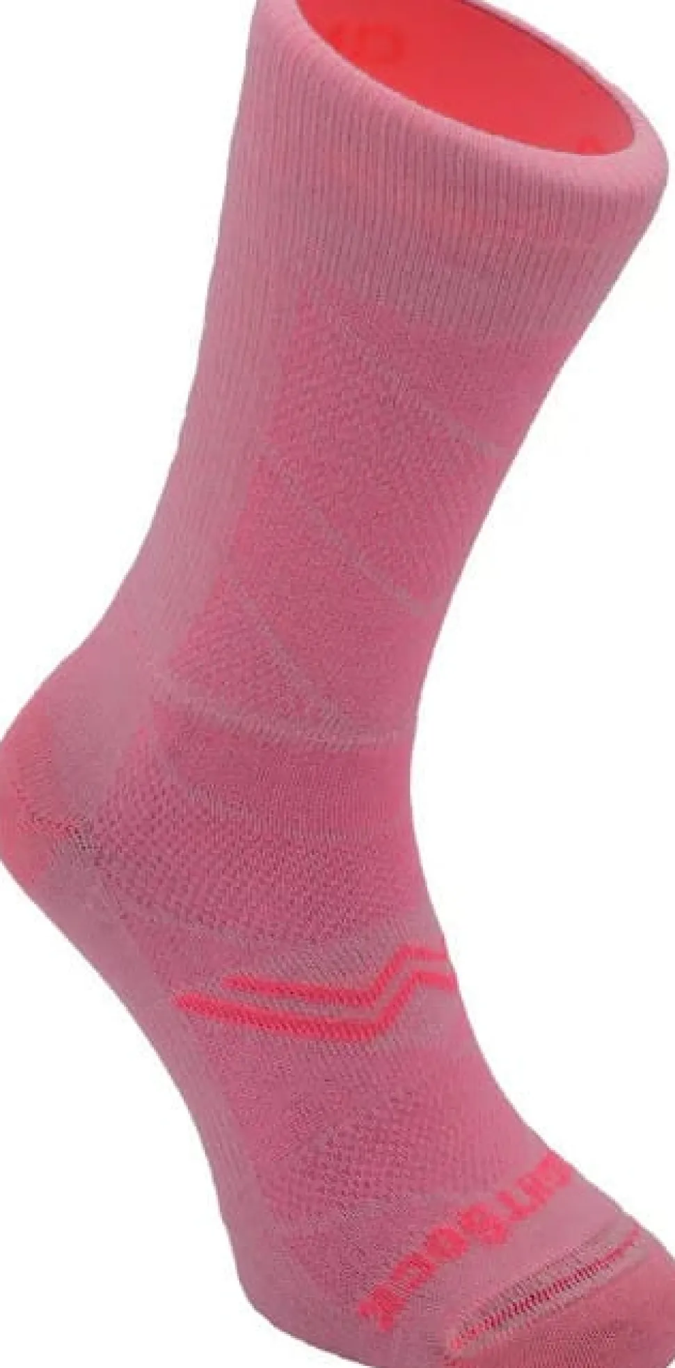 Wrightsock Coolmesh II Crew Strawberry Pink