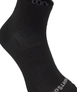 Wrightsock Coolmesh II Quater Anti Blister System Black