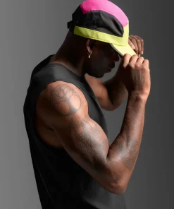 2XU Light Speed Cap Volt/fuchsia