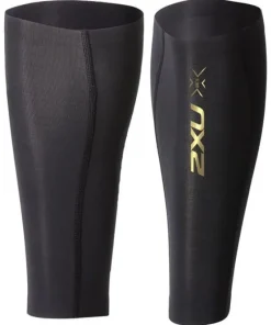 2XU Light Speed Compression Calf Guards Black/Gold
