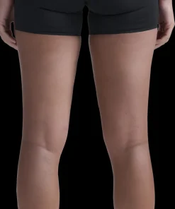 2XU Women's Aero Mesh Hi-Rise Compression 4 Inch Shorts Black/silver Reflective