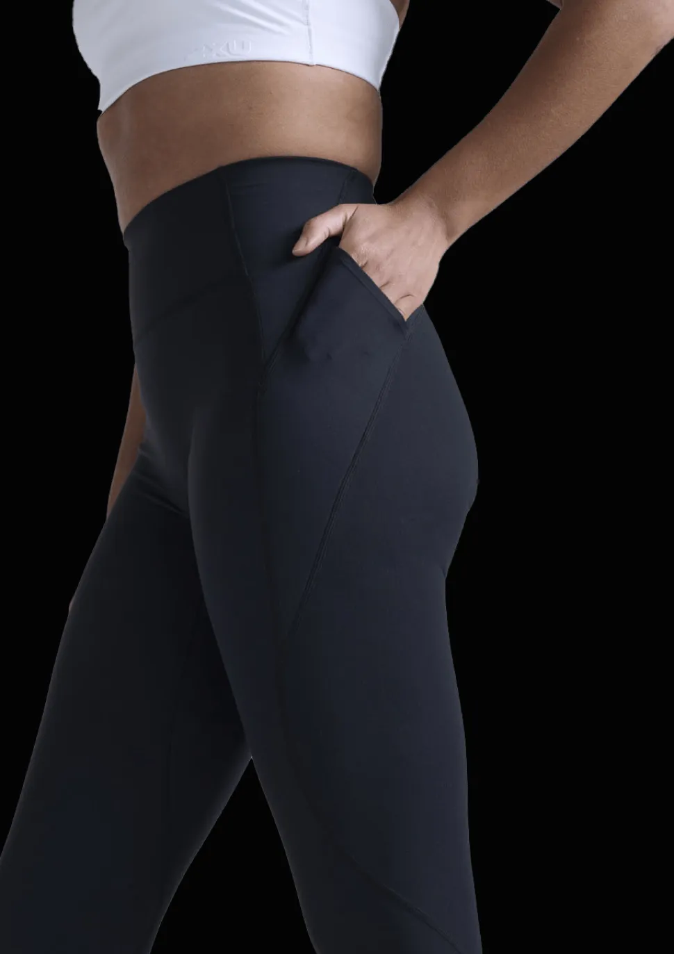 2XU Women's Flex Hi-Rise Compression Tights Black/black