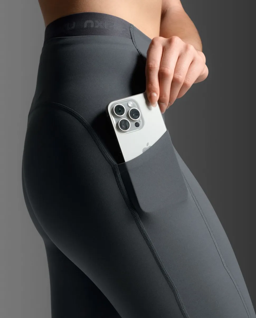 2XU Women's Form Stash Hi-Rise Compression Tights India Ink/India Ink